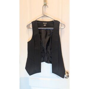 Wet Seal pinstripe Blazer Vest size‎ Medium